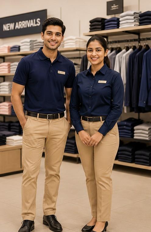 Sales & Customer Service Uniforms by Navjeevan FourFold