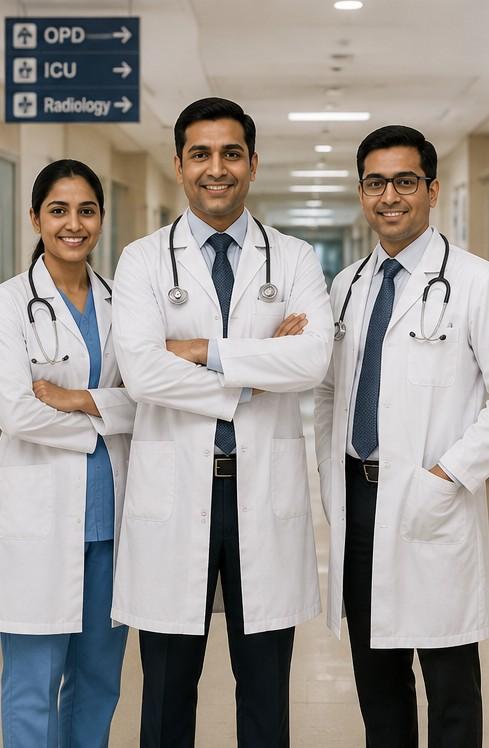 Doctor Uniforms by Navjeevan FourFold