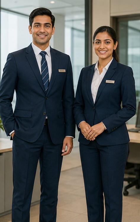 Front Office Uniforms by Navjeevan FourFold