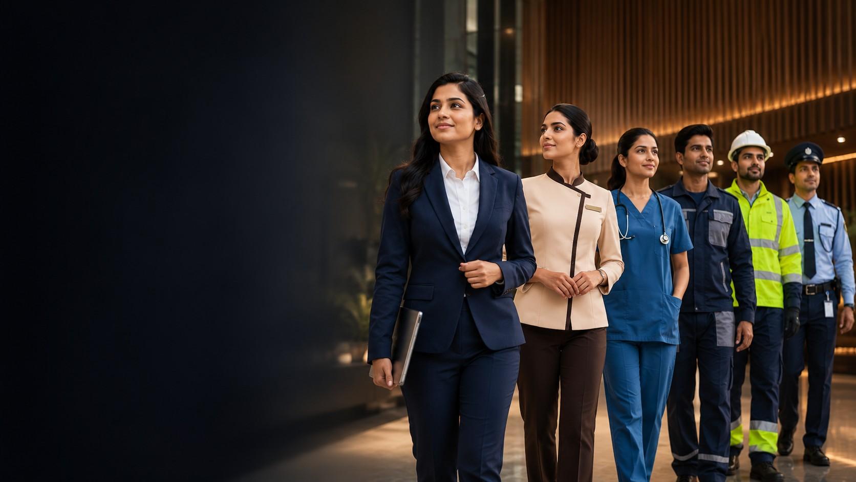 Navjeevan FourFold corporate uniforms and professional workwear